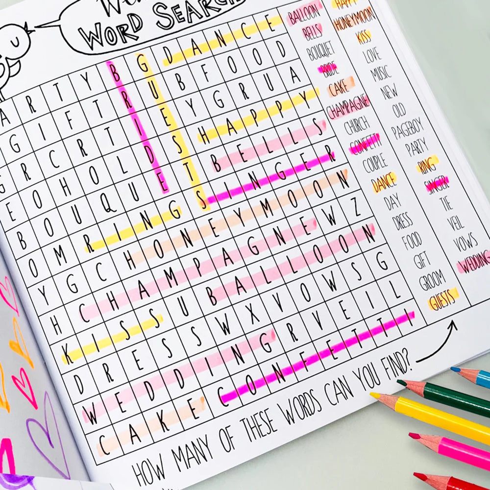 Rachel Allen Wedding Activity & Colouring Book