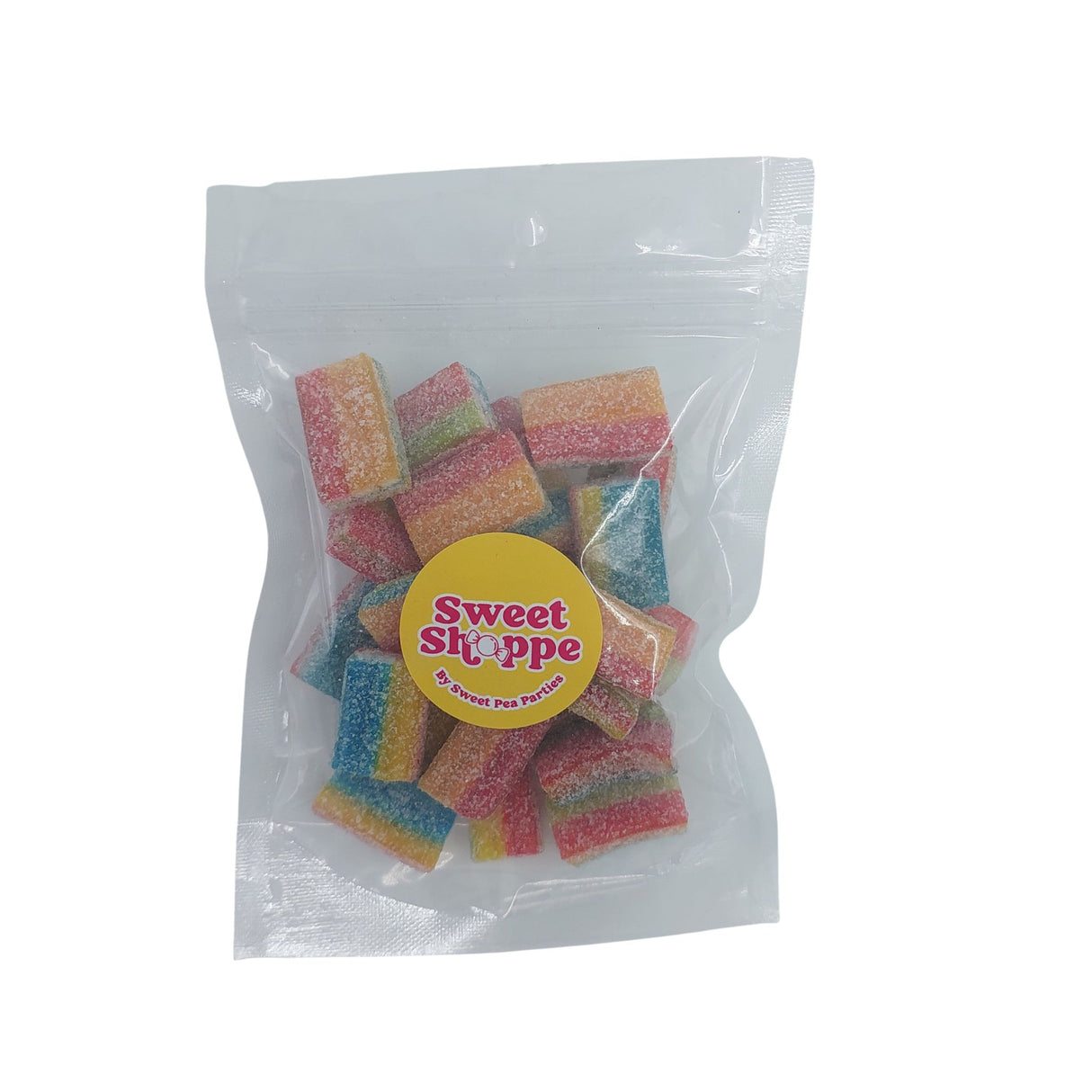 Rainbow Bricks Lollies