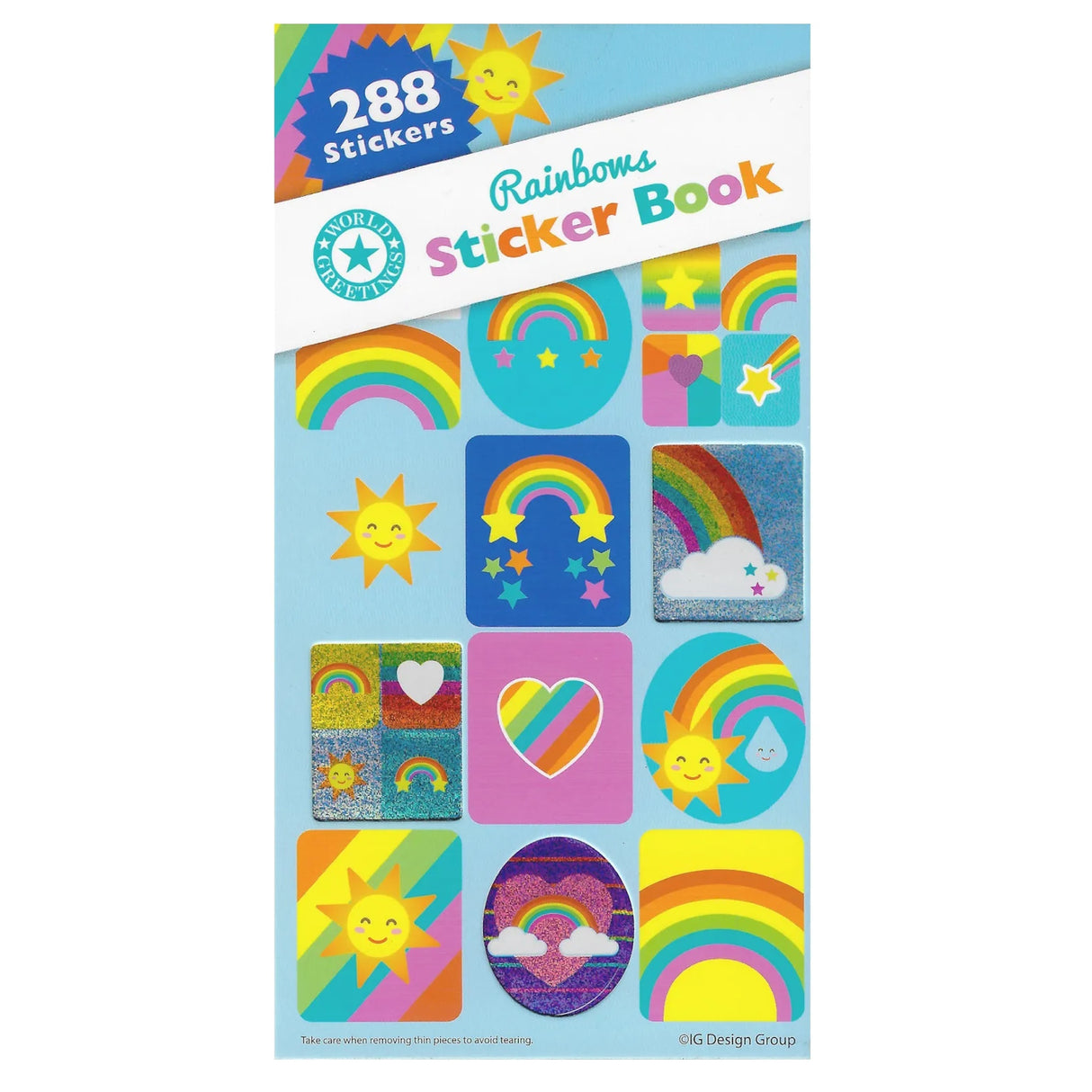 Rainbow Sticker Book