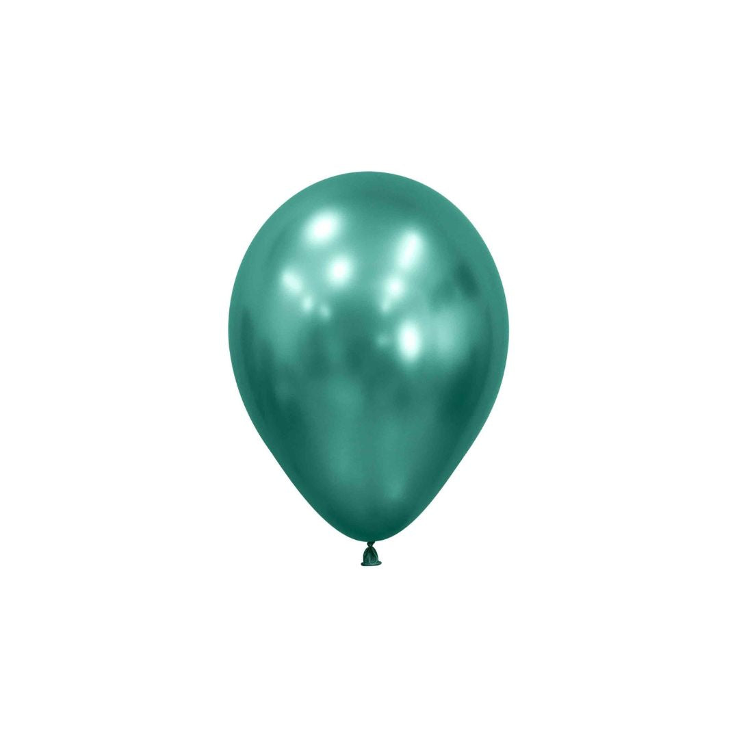 Reflex Balloon - Aurora Green 12cm 10pk