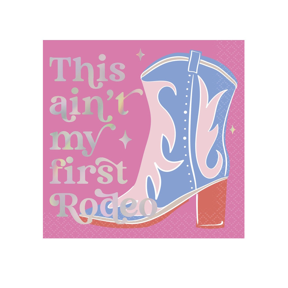 This Ain't My First Rodeo Beverage Napkins 16pk