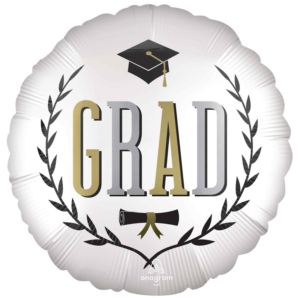 Satin Finish Grad Foil Balloon