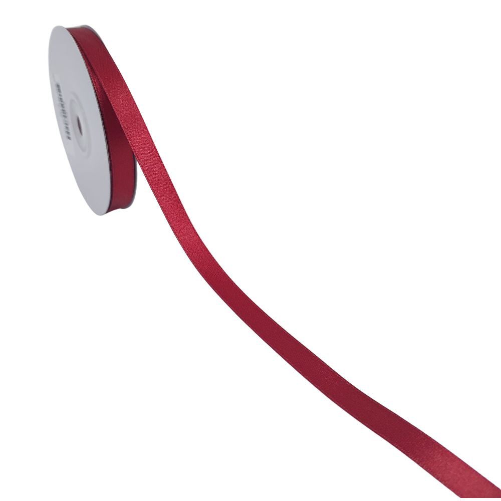 Satin Ribbon 10mm - Dark Red