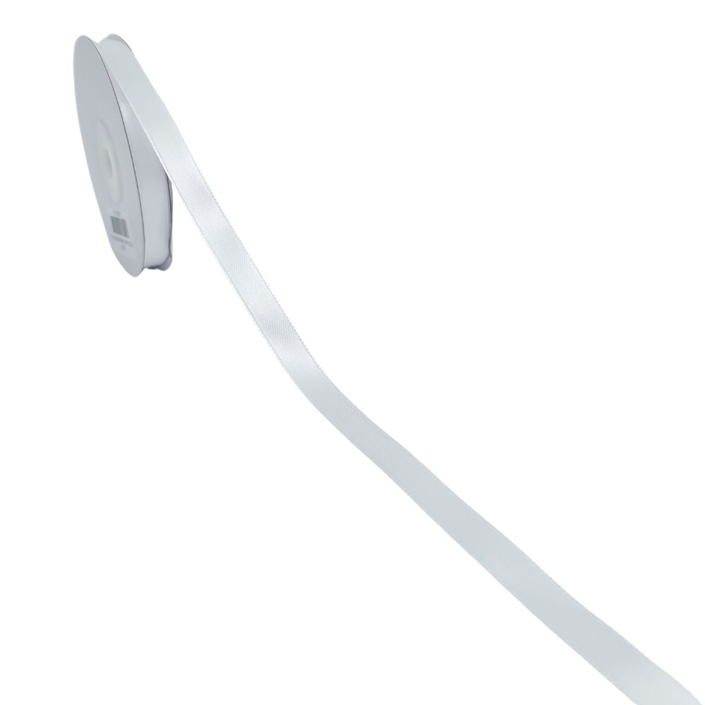 Satin Ribbon 10mm - White