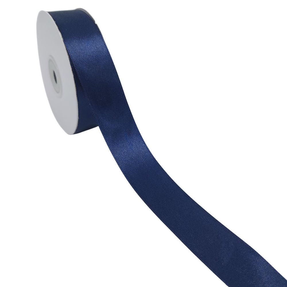 Satin Ribbon 25mm - Dark Blue