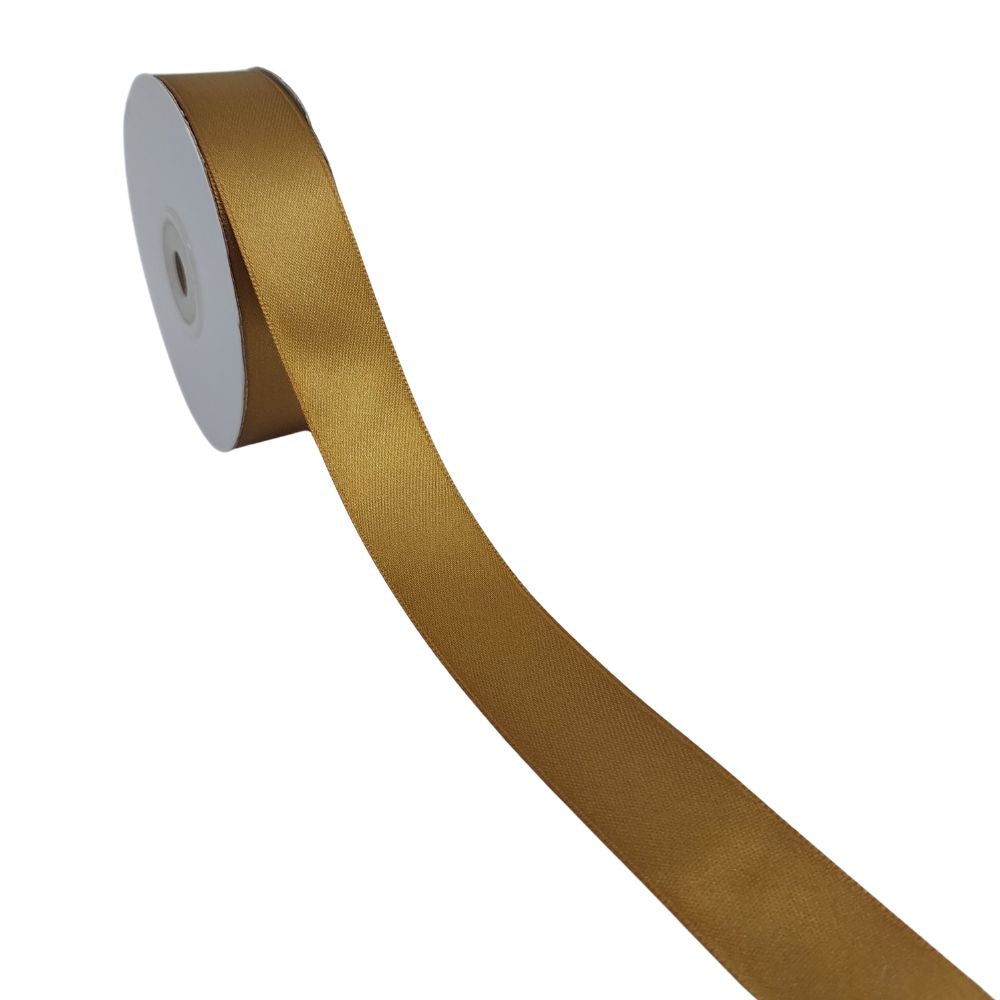 Satin Ribbon 25mm - Gold