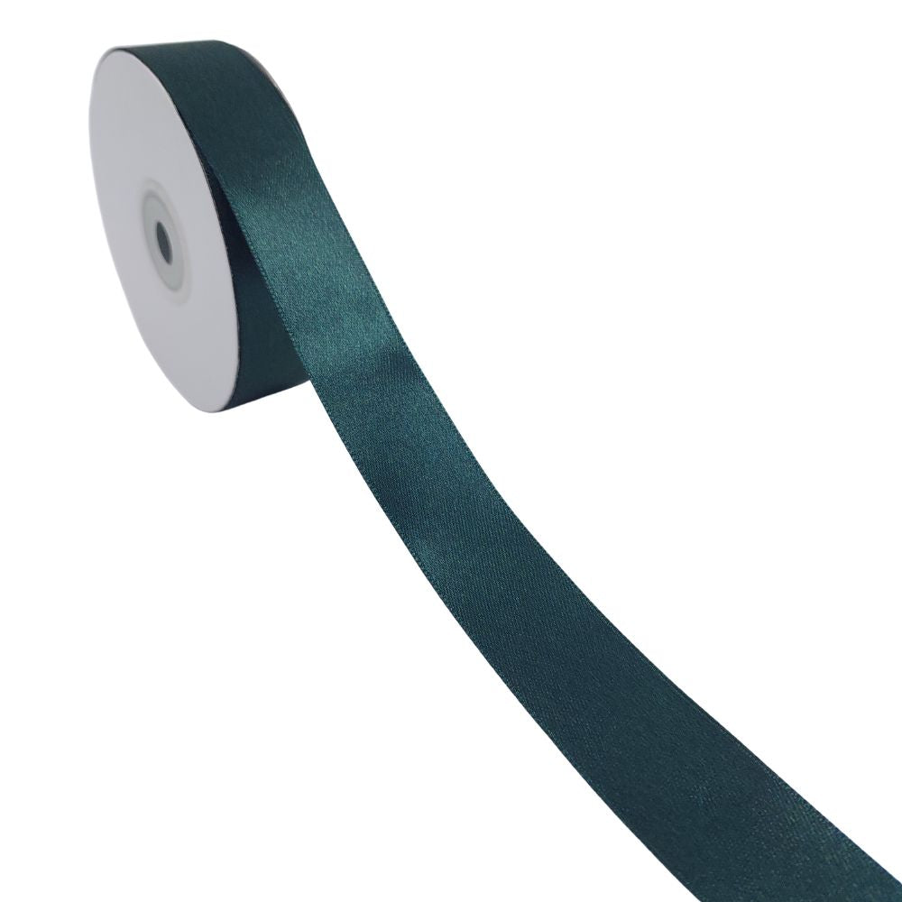 Satin Ribbon 25mm - Hunter Green