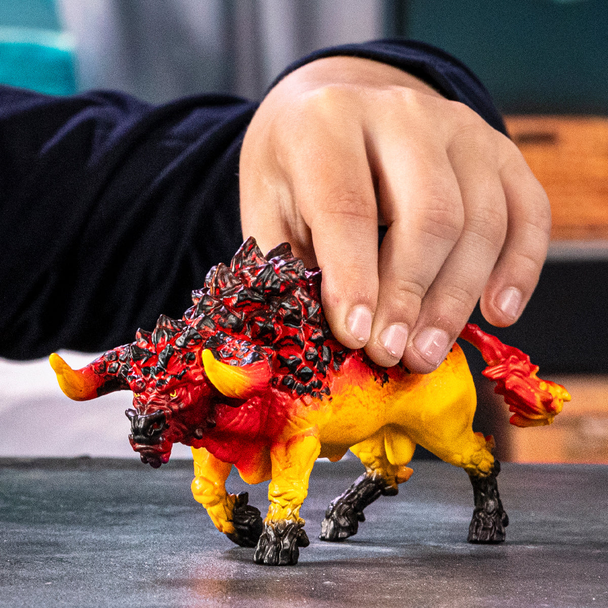 Schleich Fire Bull