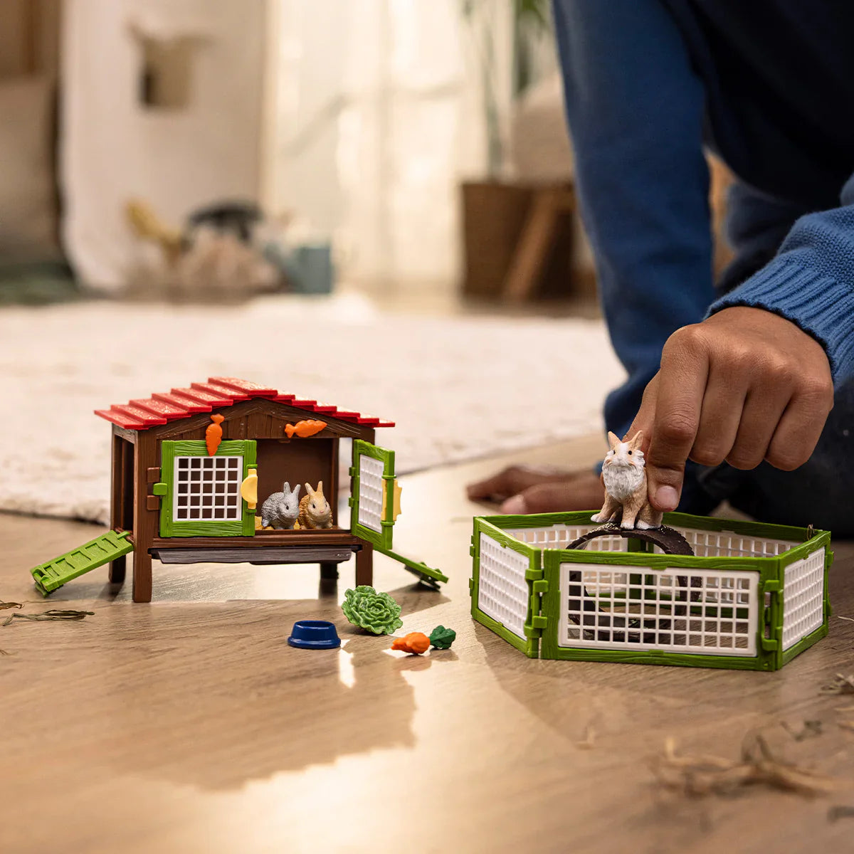 Schleich Rabbit Hutch