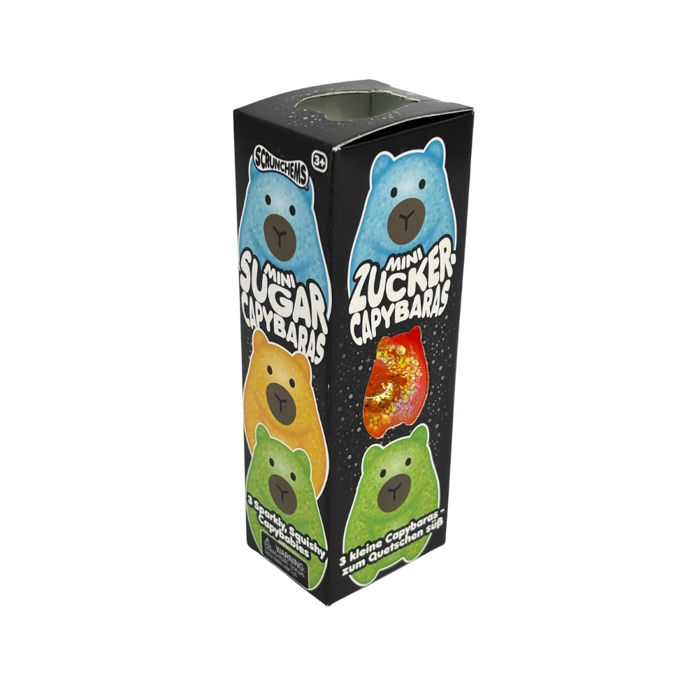 Scrunchems Mini Glitter Sugar Capybaras 3pk