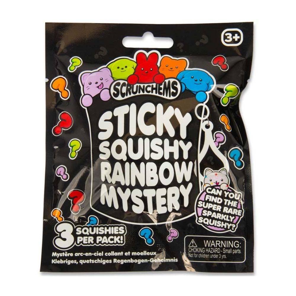Scrunchems Sticky Squishy Rainbow Mystery Bag