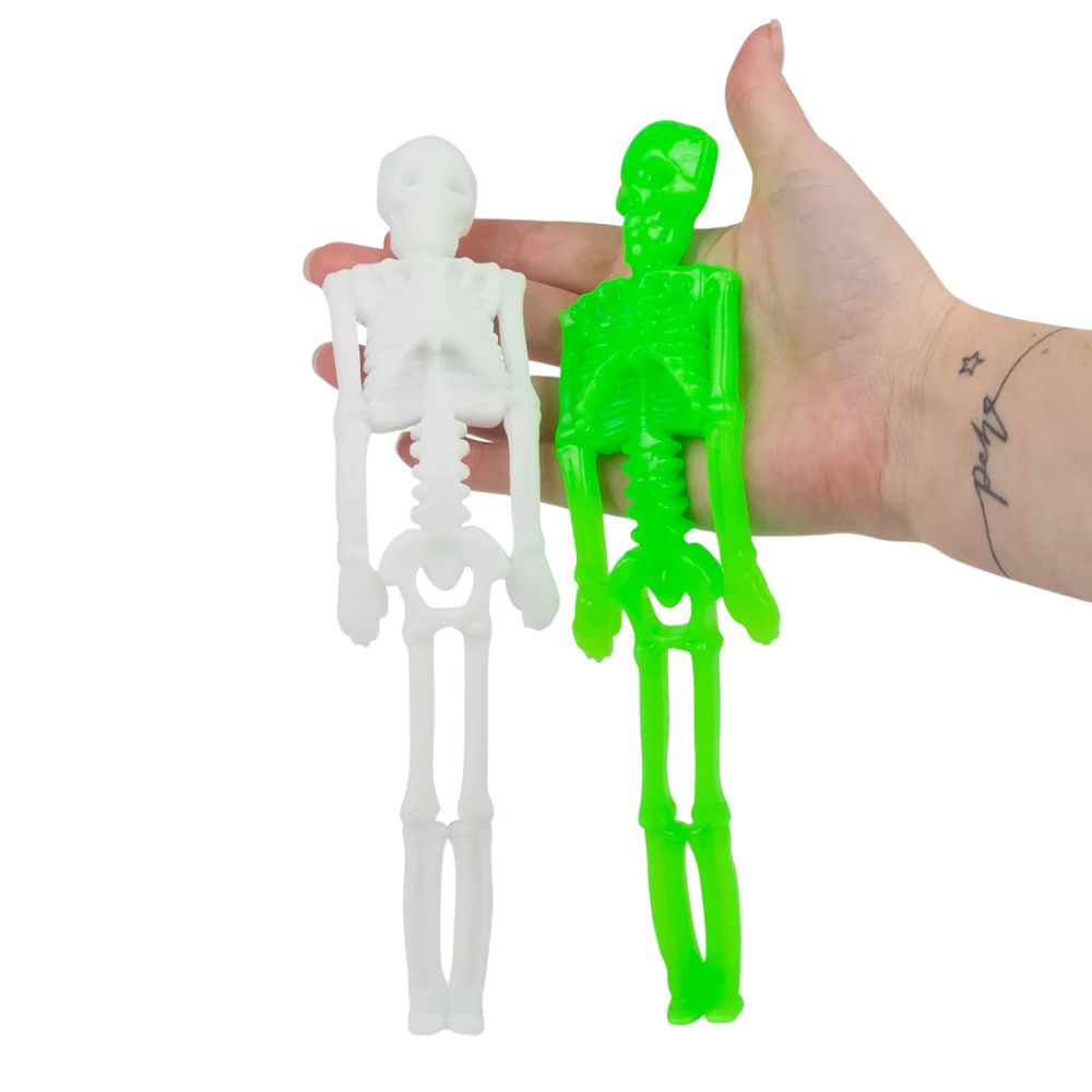 Scrunchems Stretchy Squishy Glow in the Dark Skeleton