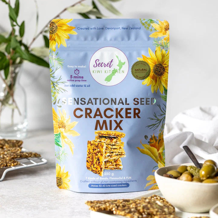 Secret Kiwi Kitchen Sensational Seed Cracker Mix