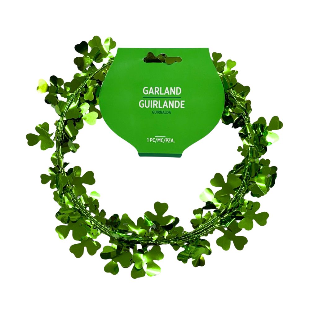 Shamrocks Wire Garland