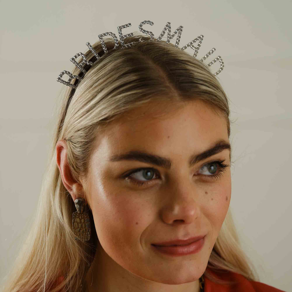 She's Tying the Knot Bridesmaid Headband