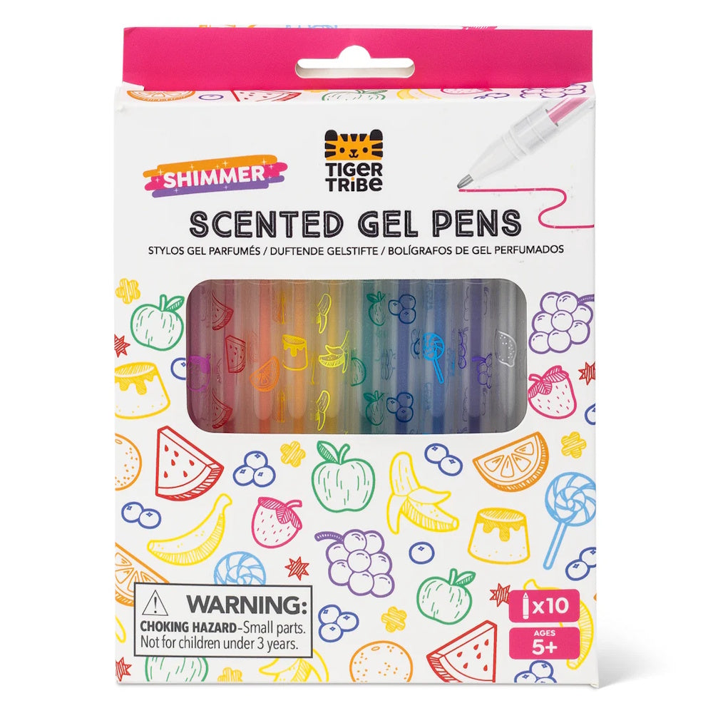 Shimmer Scented Gel Pens 10pk