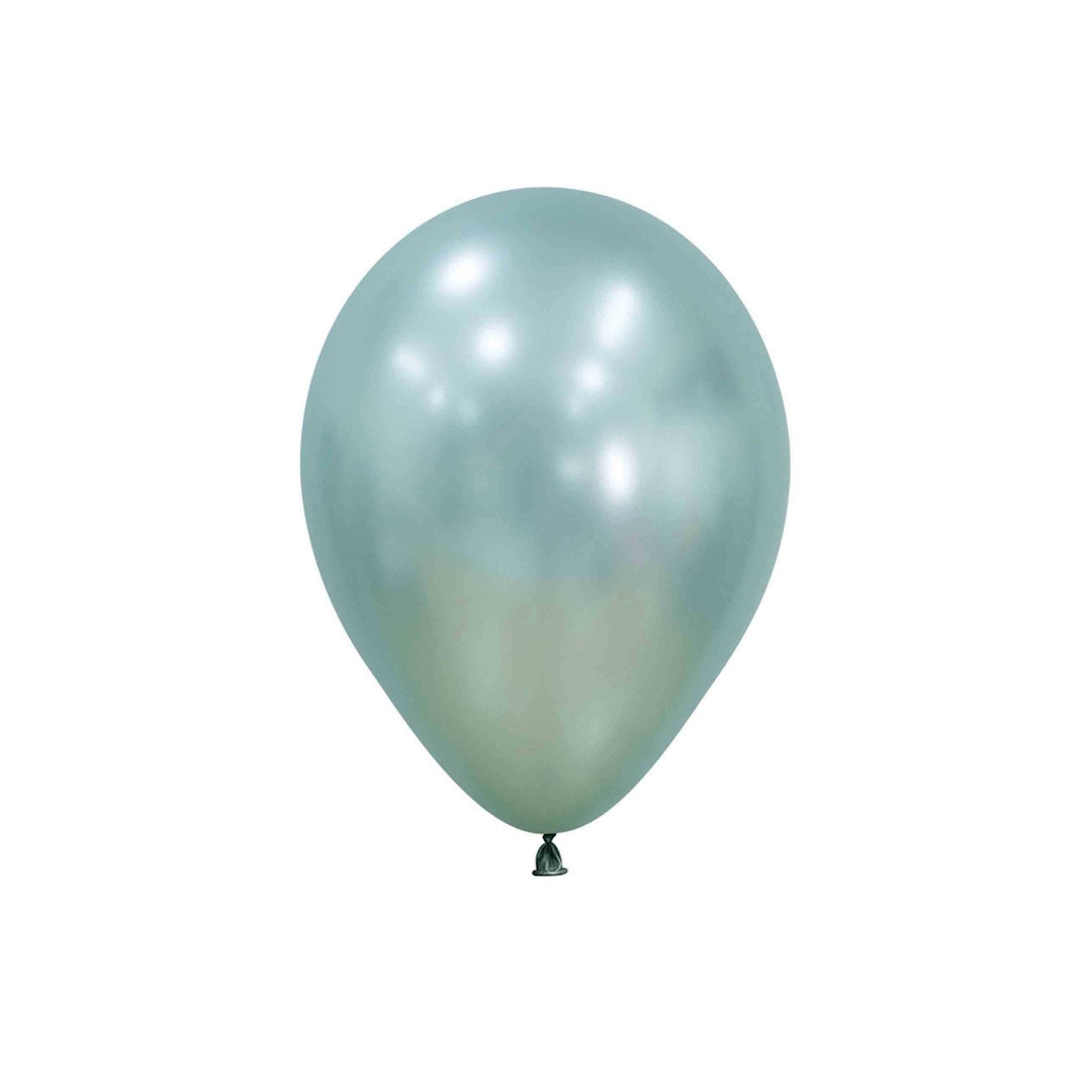 Silk Cool Mint Balloons 12cm 10pk