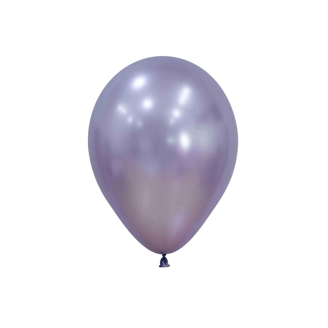Silk Light Amethyst Balloons 12cm 10pk