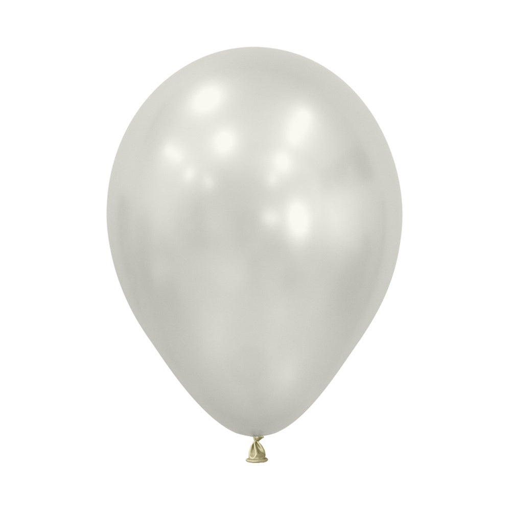 Silk Oyster White Balloon - Single