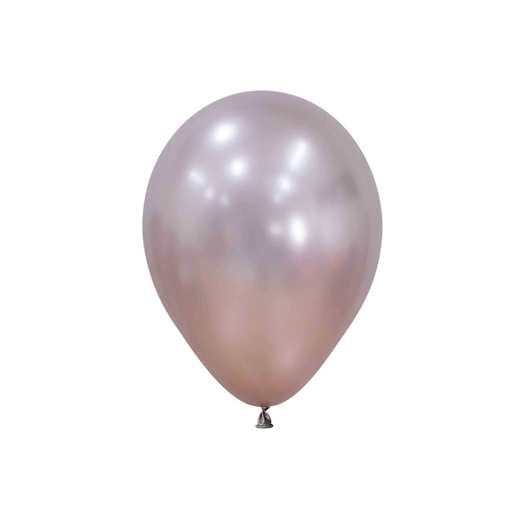Silk Pink Blossom Balloons 12cm 10pk