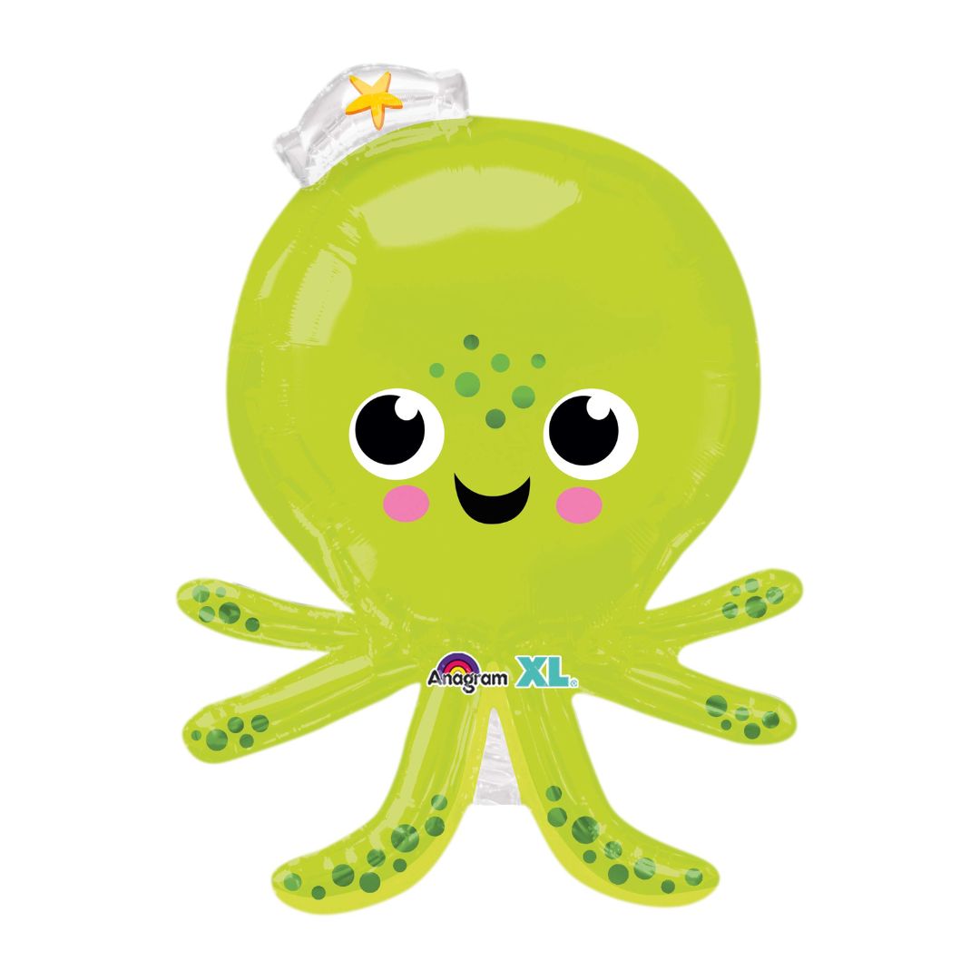 Silly Octopus SuperShape Balloon