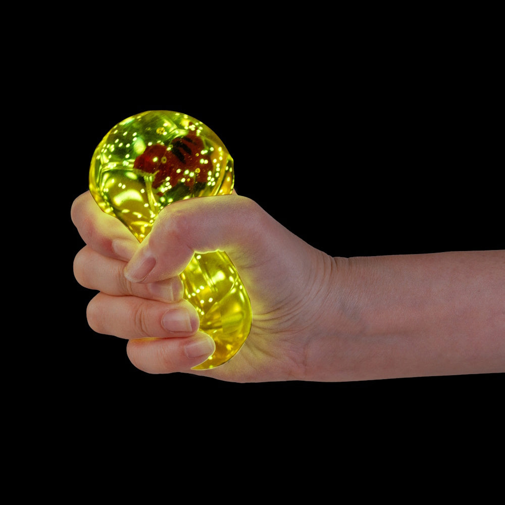 Smoosho’s Super Squeeze Diamond Sphere Glow-in-the-Dark Dino