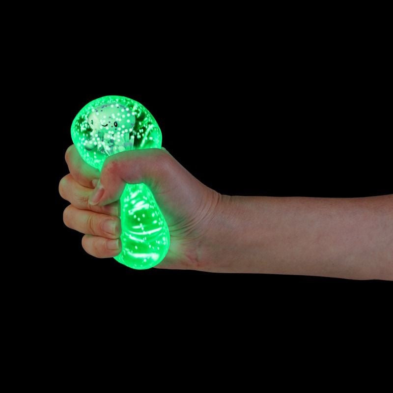 Smoosho’s Super Squeeze Diamond Sphere Glow-in-the-Dark Sea Animal