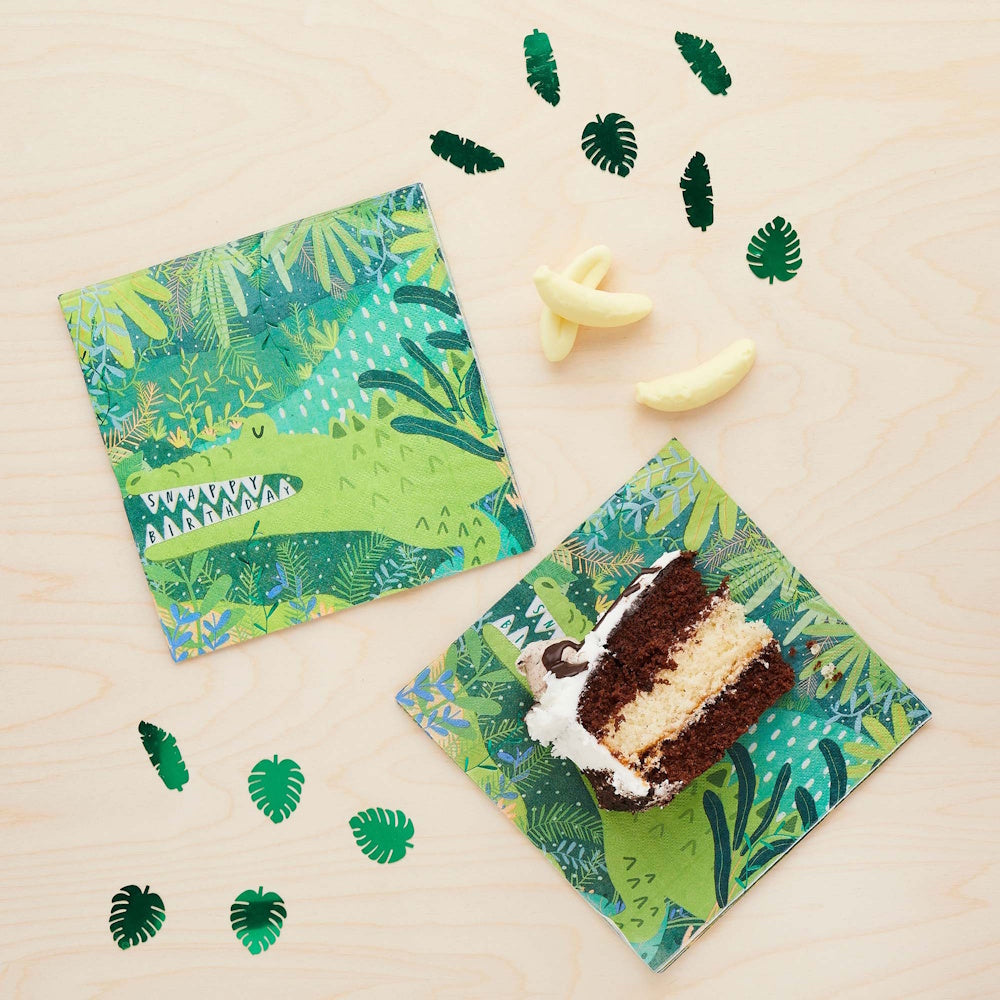 Snappy Birthday Lunch Napkins 16pk