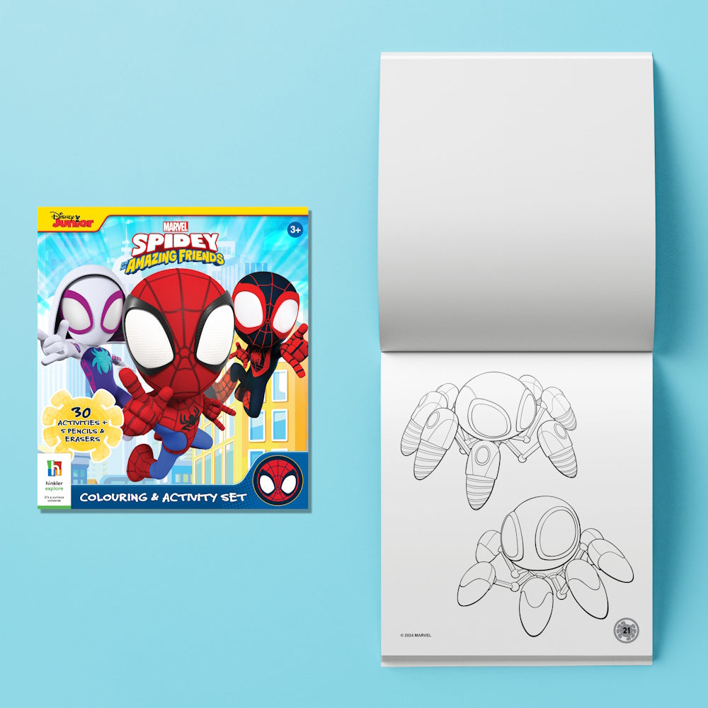Spidey & His Amazing Friends Colouring & Activity Set