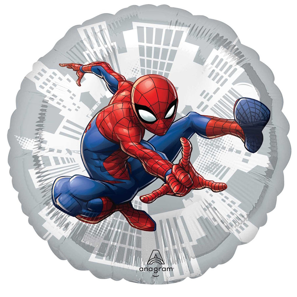 Spiderman Round Foil Balloon