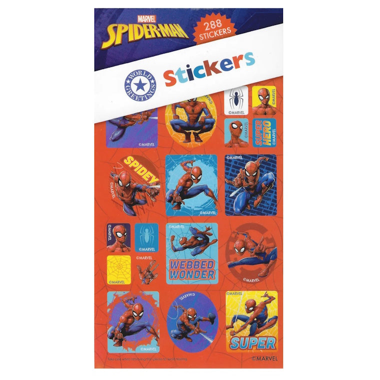 Spiderman Sticker Book