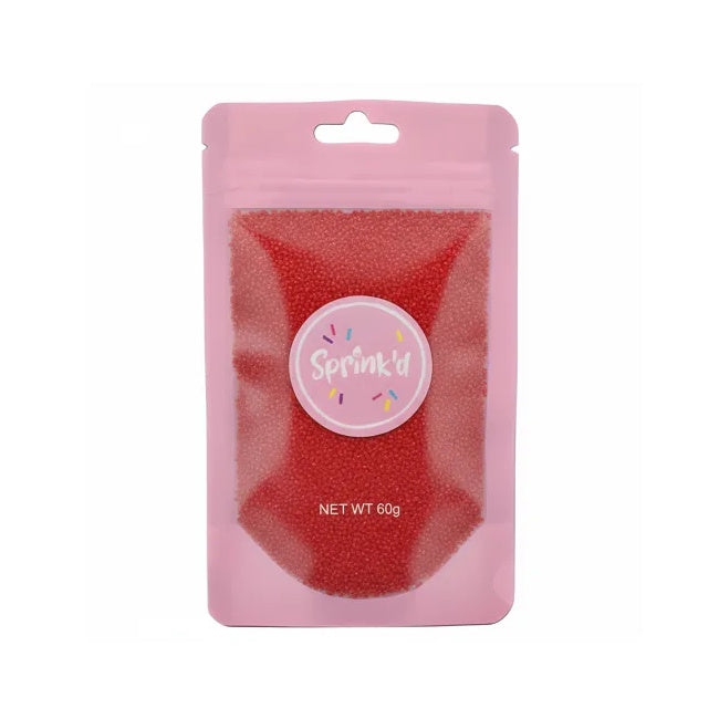Sprink'd Fine Sanding Sugar - Red