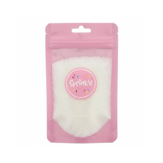 Sprink'd Fine Sanding Sugar - White