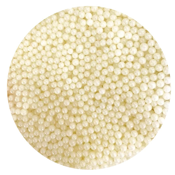 Sprink'd Sugar Balls Ivory 4mm