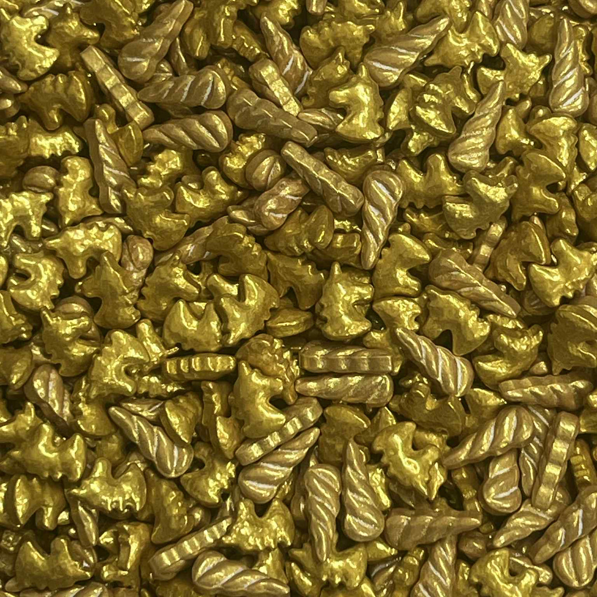 Sprinkle Shapes - Gold Unicorns