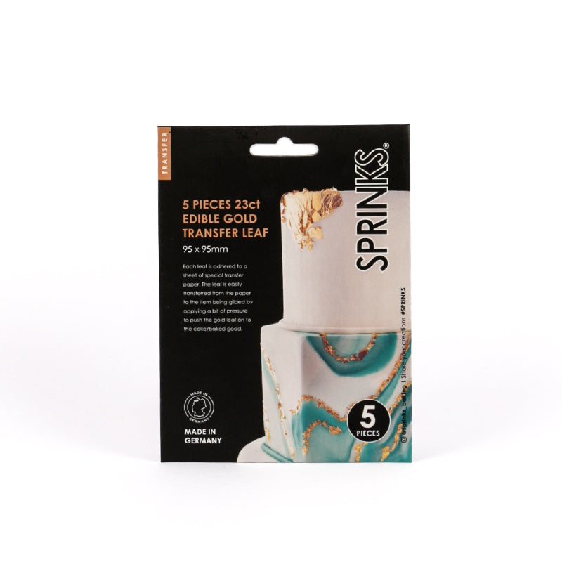 Sprinks Crafty Edible Gold Leaf - 5 Transfer Sheets