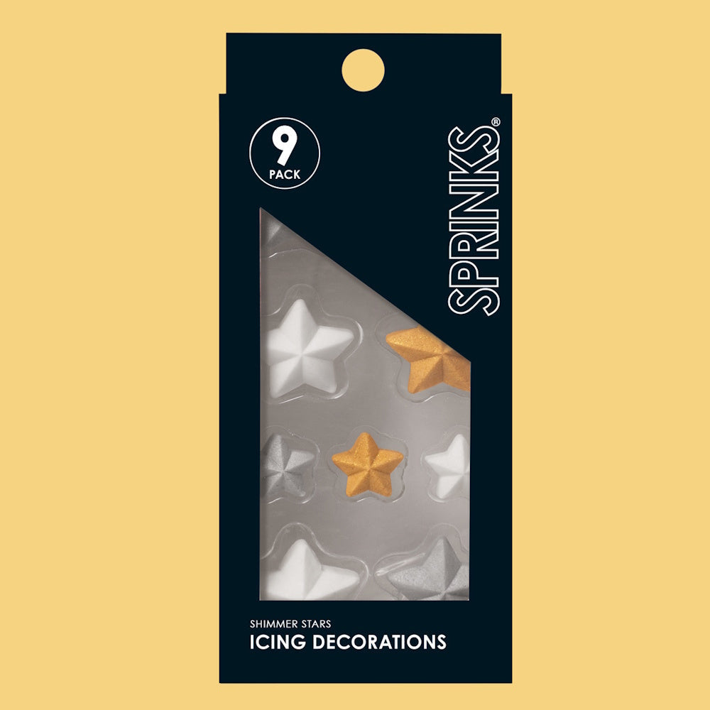 Sprinks Icing Decorations - Shimmer Stars