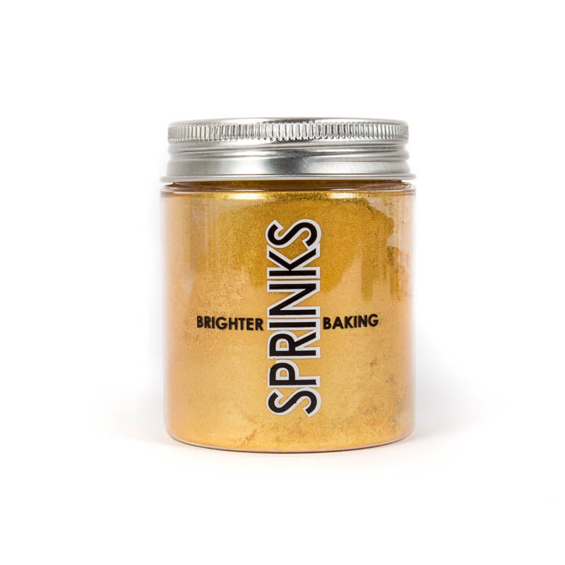 Sprinks Lustre Dust - Bright Gold 25g
