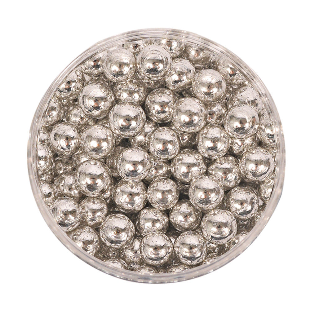 Sprinks Shiny Silver Sprinkles 6mm