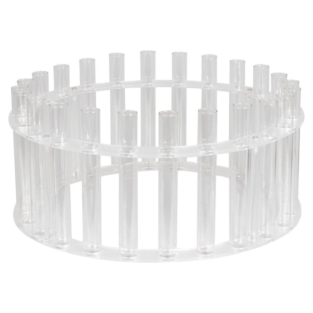 Spritz Round Centrepiece with Glass Stem Holders