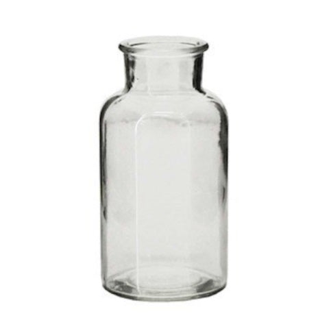 Squat Glass Bottle - Medium