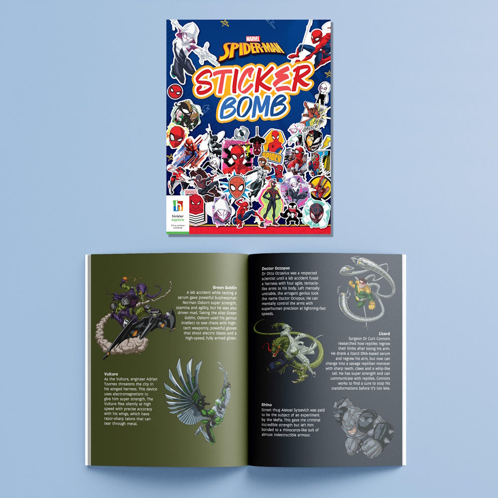 Kaleidoscope Sticker Bomb Kit - Spider-Man