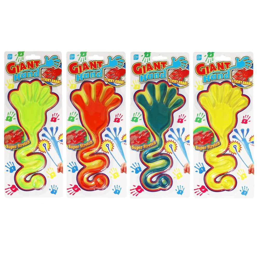 Sticky Stretchy Giant Hand (Assorted)