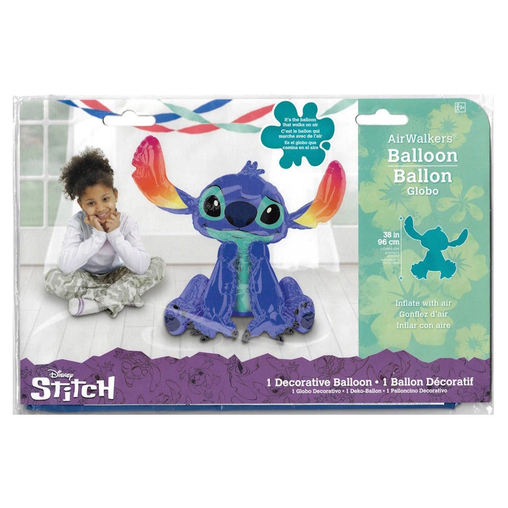 Stitch Airwalker Foil Balloon