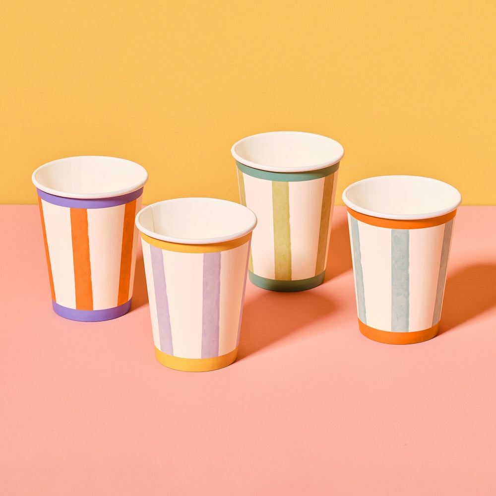 Stripe Hype Cups 8pk
