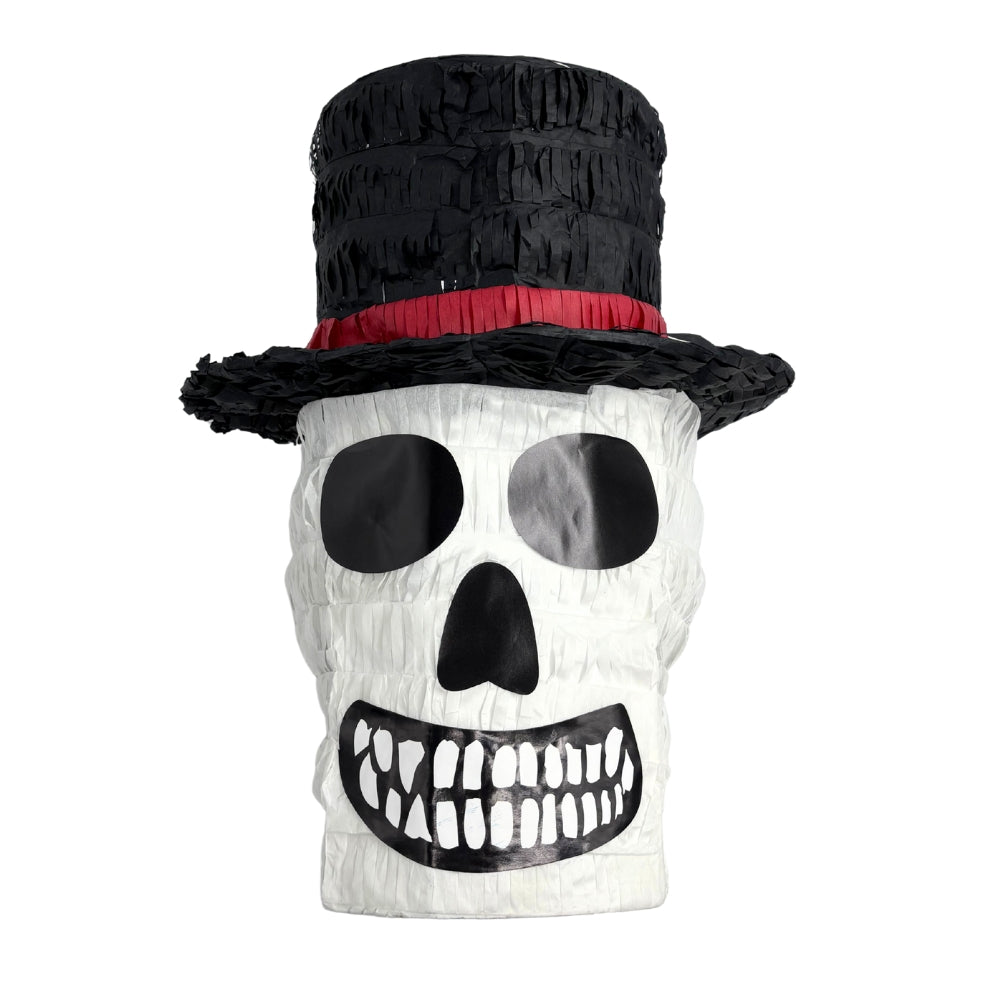 Top Hat Skull Pinata