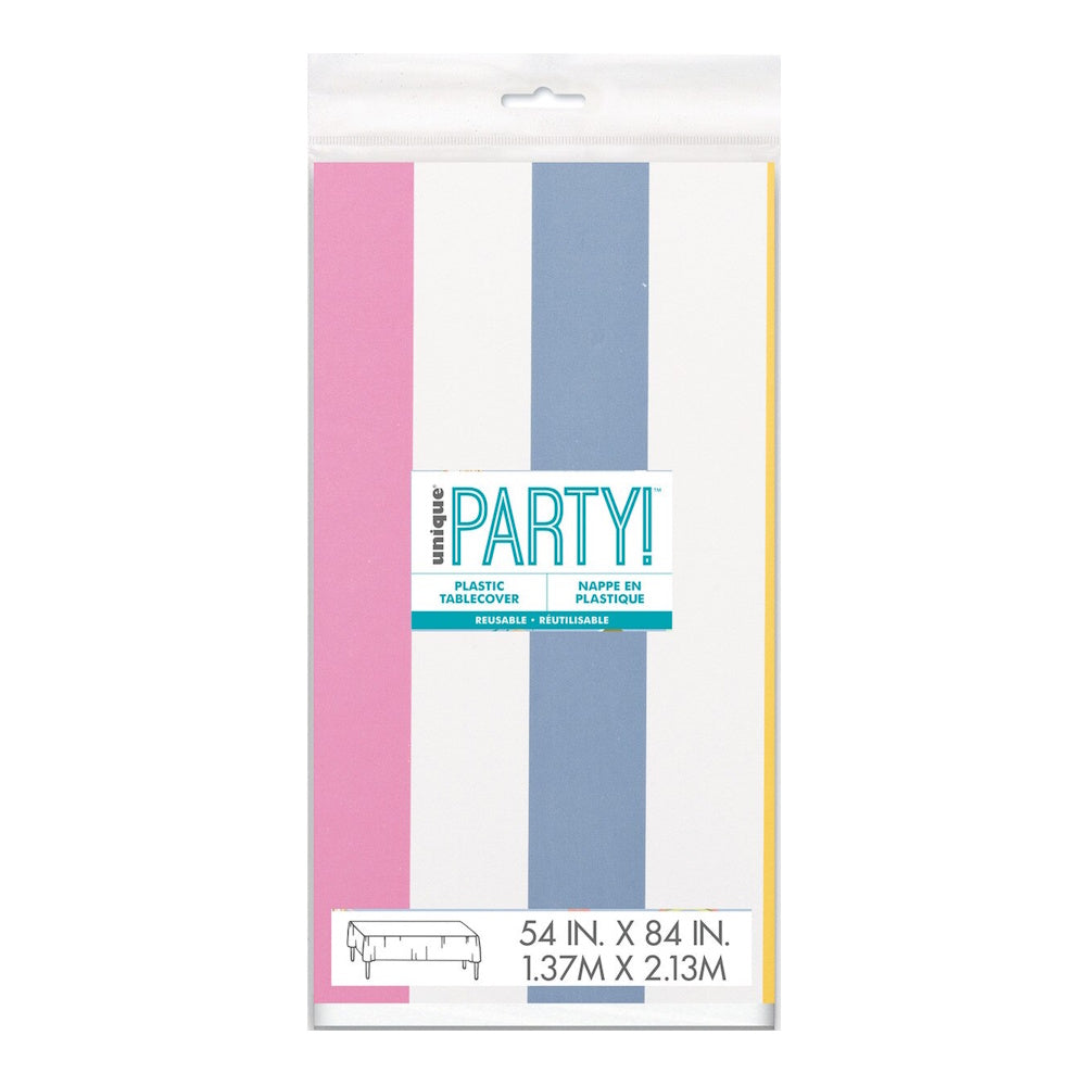 Summer Chic Plastic Tablecover