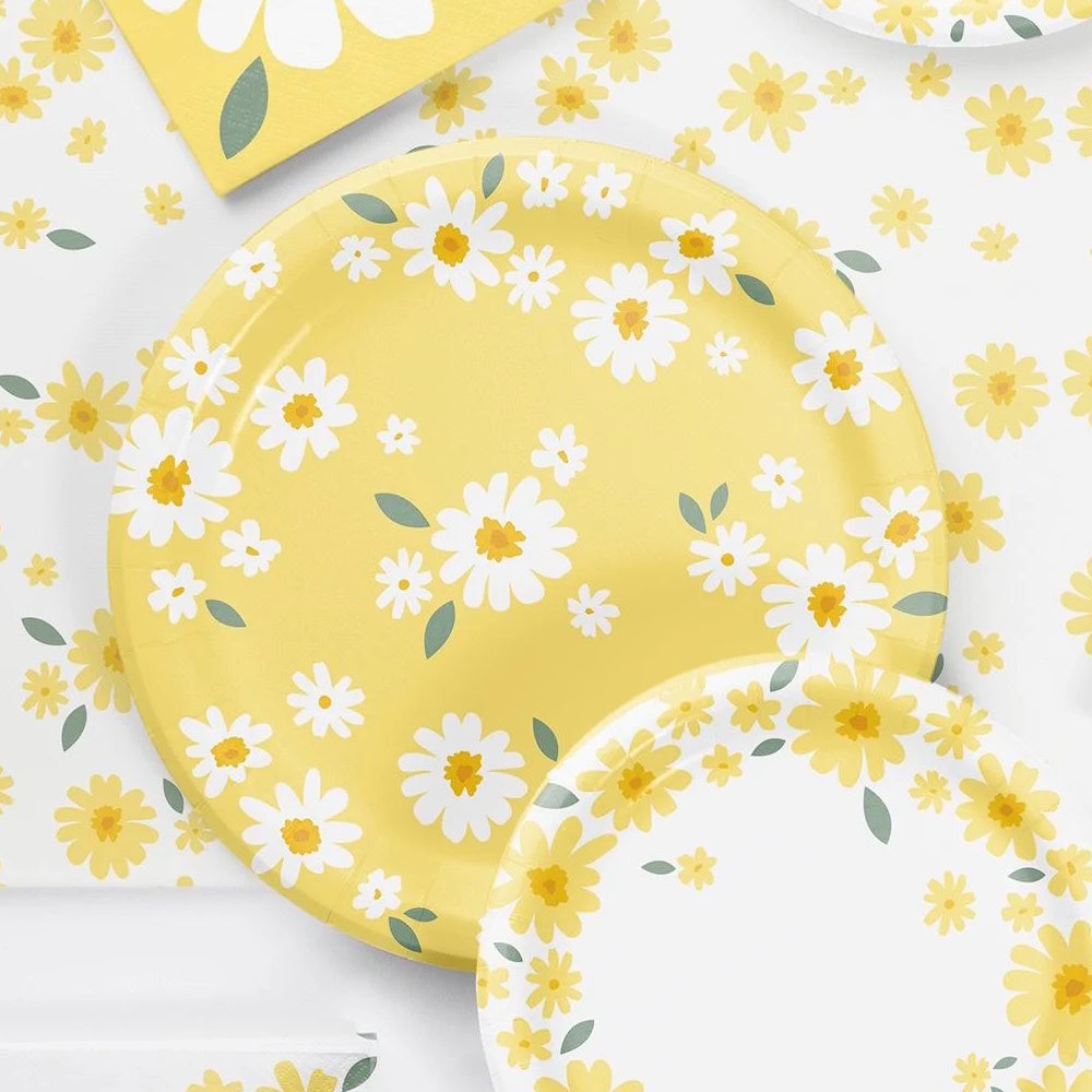 Sweet Daisy Dinner Plates 8pk