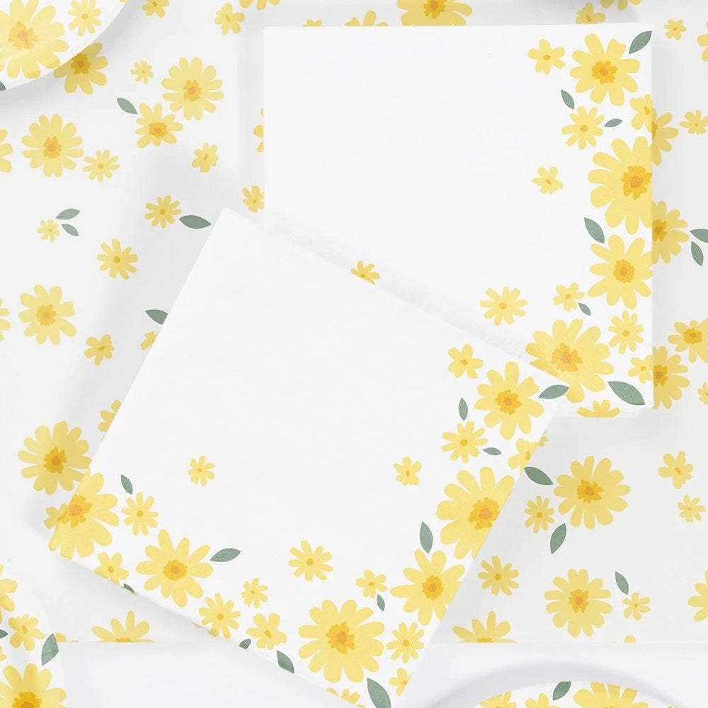Sweet Daisy Lunch Napkins 16pk