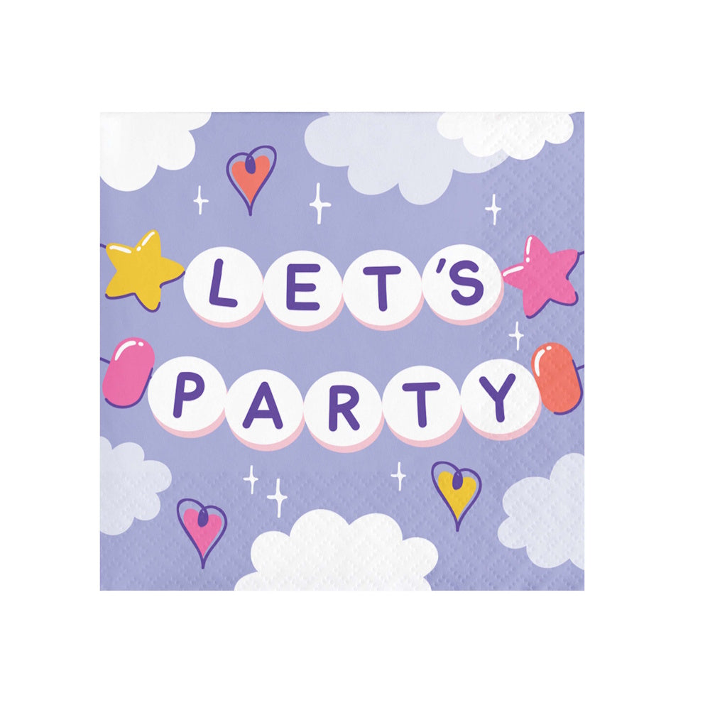 Sweet Dreams Beverage Napkins 16pk